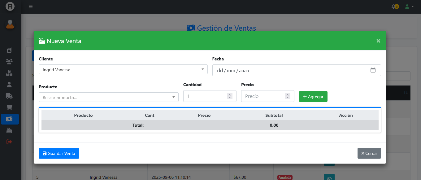 Sistema de Gestión Farmacéutica